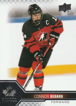 2022-23 Upper Deck Team Canada Juniors #23 Connor Bedard