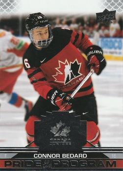 2022-23 Upper Deck Team Canada Juniors #78 Connor Bedard